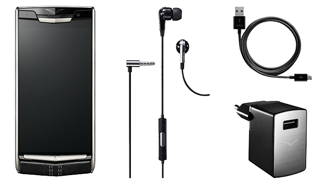 Vertu New Signature Touch Pure Jet Calf thanh lịch