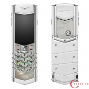 vertu signature s white mother of pearl mới 01