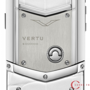 vertu signature s white mother of pearl mới 02